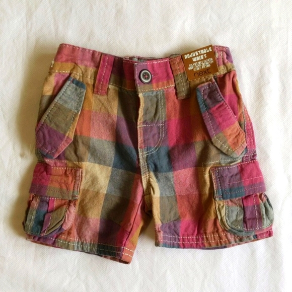 NEW next UK polo shirt & cargo shorts matching outfit set 3-6 months baby - Picture 9 of 12